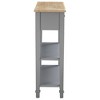 Modern Style Console Table with Drawer and Shelves, Sofa Entry Hallway Table - 2 of 4