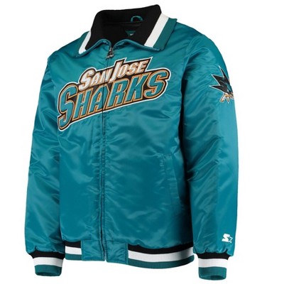 STARTER Mens San Jose Sharks Varsity Jacket