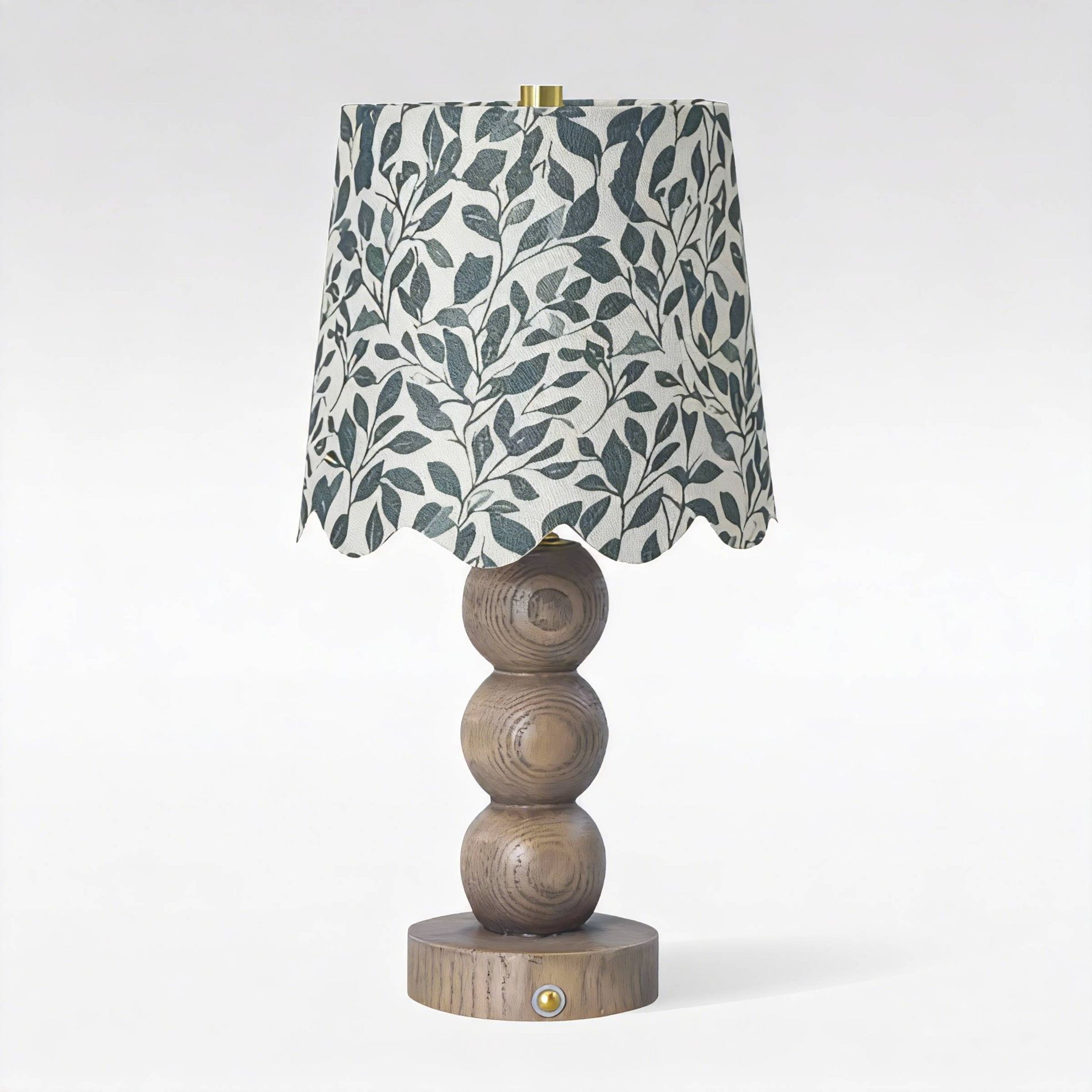 Armoire Cottage Collection Resin Ball Portable Cordless Table Lamp