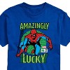 Men's - Marvel - Spider-man St. Patrick's Day Amazingly Lucky Short Sleeve Graphic T-Shirt - 2 of 4
