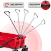 Vynxaria Utility Folding Garden Cart - Durable All-Terrain Camping Trolley for Outdoor Adventures - 2 of 4
