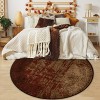 Vintage Acid Wash Modern Ombre Gradient Indoor Area Rug or Runner by Blue Nile Mills - 2 of 4
