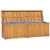 vidaXL Garden Box Natural Teak Solid Teak Wood 68.9 in x 19.7 in x 21.7 in - 3 of 4
