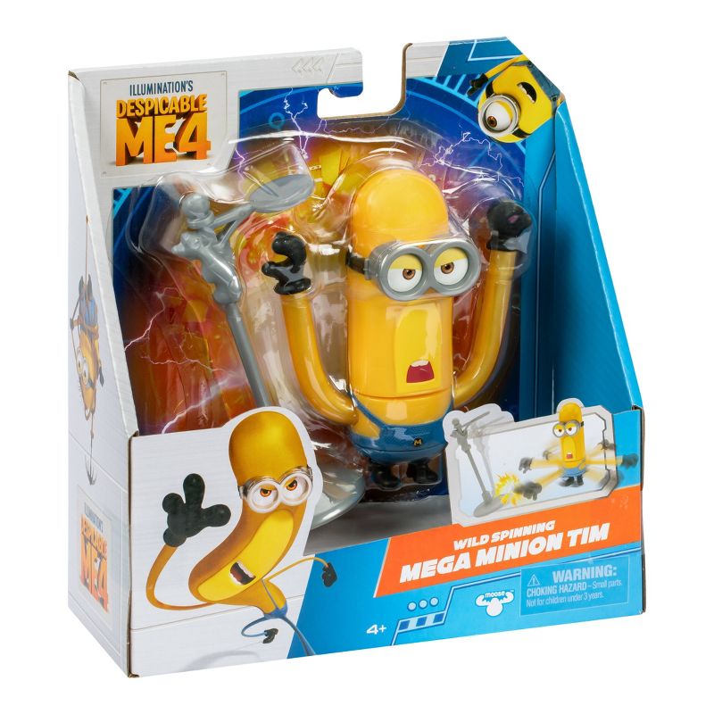 Despicable Me 4 Tim Mega Minion Wild Spinning Figure, 5 of 10