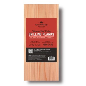 Wildwood Grilling 2pk 11"x5" Signature Cedar Wood Grilling Planks - 1 of 2