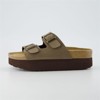 CUSHIONAIRE Women's Plane Platform Footbed Sandal With +Comfort, Wide Widths Available - 2 of 4