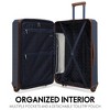 ELLE Luggage Checked Luxe Journey 3pc Expandable Retro Spinner Hardside Suitcase Set - 3 of 4