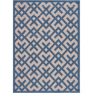 Courtyard CY6915 UV & Stain Resistant Non-Shedding Power Loomed Indoor/Outdoor Rugs - Safavieh - 1 of 4