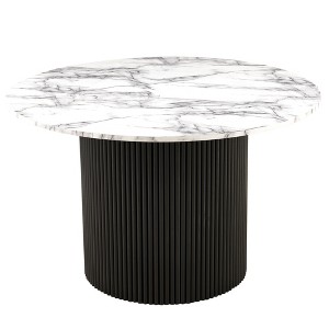 GlasFlength Coffee Tables, Versatile Two-Piece Coffee Table Set, Elegant and Functional, Perfect for Family Rooms, White, 47.24"*47.24"*29.72" - 1 of 4