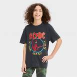 Boys' ACDC Graphic T-Shirt - art class™ Black