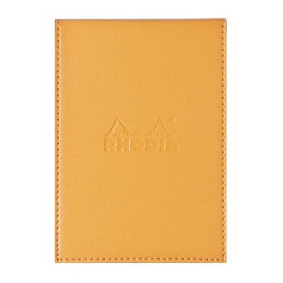 Rhodia Pad Holder with Pad 120 - 3 3/4 x 5 1/4 - Orange cover
