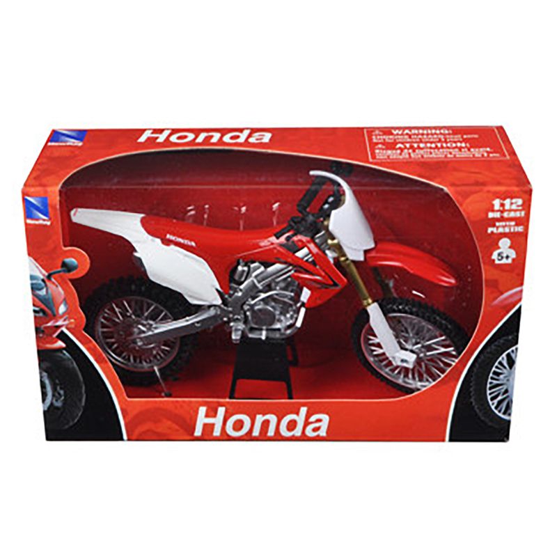 2012 Honda CR 250R Red 1/12 Diecast Motorcycle Model by New Ray, 3 of 4
