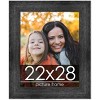 PosterPalooza | Contemporary Black Picture Frame - UV Acrylic, Foam Board Backing, Hanging Hardware - 2 of 4
