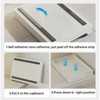 Pull Out Cabinet Organizer Fixed With Adhesive Film, Heavy Duty Storage and Organization Slide Out Pantry Shelves Sliding Drawer Pantry Shelf - 4 of 4
