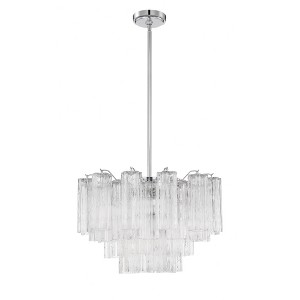 Crystorama Lighting Addis 9 - Light Chandelier in  Polished Chrome - 1 of 4