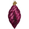 Old World Christmas Blown Glass Ornament for Christmas Tree, Lustrous Orchid Reflection - 2 of 4