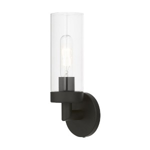 Livex Lighting Ludlow 1 - Light Sconce in  Black - 1 of 4