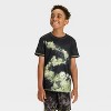 Boys' 2pc Short Sleeve Halloween Pajama Set - Cat & Jack™ Black - 3 of 4