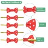 Unique Bargains Polyester Multipurpose Use Durable Flexible Gift Wrap Bows 200 Pcs - 2 of 4