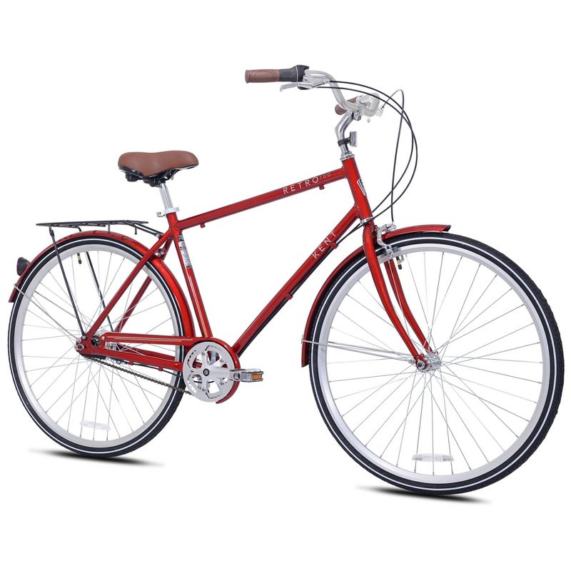 Kent Retro 700c/29&#39;&#39; Hybrid Bike - Red, 3 of 8