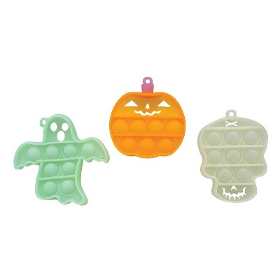 Geddes Halloween Glow-in-the-Dark Pop ‘N’ Toys - 18 per display