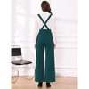 INSPIRE CHIC Women's Casual Office Adjustable Straps Wide Leg Jumpsuits - 3 of 4