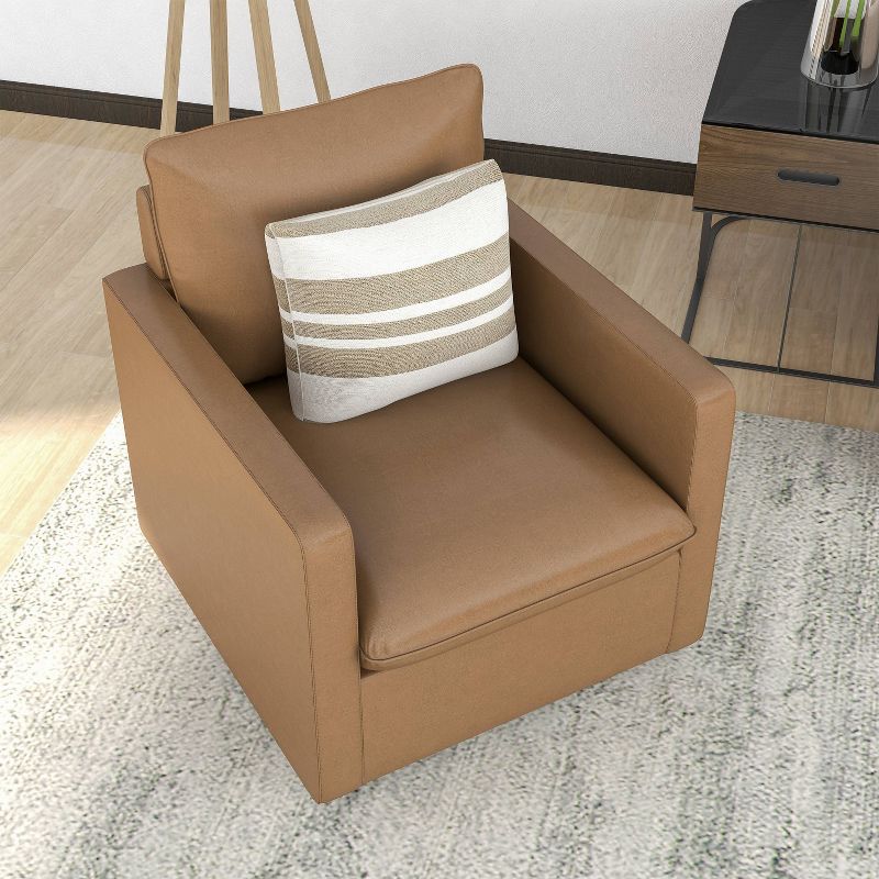 Borne Swivel Accent Chair - HOMES: Inside + Out, 5 of 11
