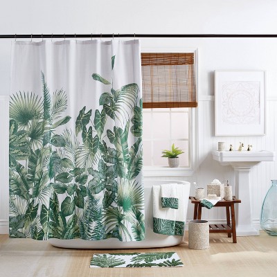 Indoor Garden Shower Curtain Green - Destinations