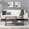 NicBex Modern Minimalist Floating Shelf Coffee Table Sleek MDF Design for Urban Living Rooms - 3 of 4