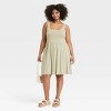 Women's Knit Mini Ballet Dress - A New Day™ - 3 of 3
