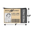 Superman Lois Lane Press Pass Makeup Cosmetic Bag Organizer Pouch - 4 of 4