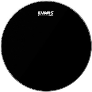 EVANS Resonant Black Tom Drum Head - 1 of 4