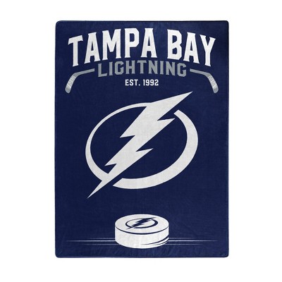 27 Black & Blue NHL Tampa Bay Lightning Round Door Mat