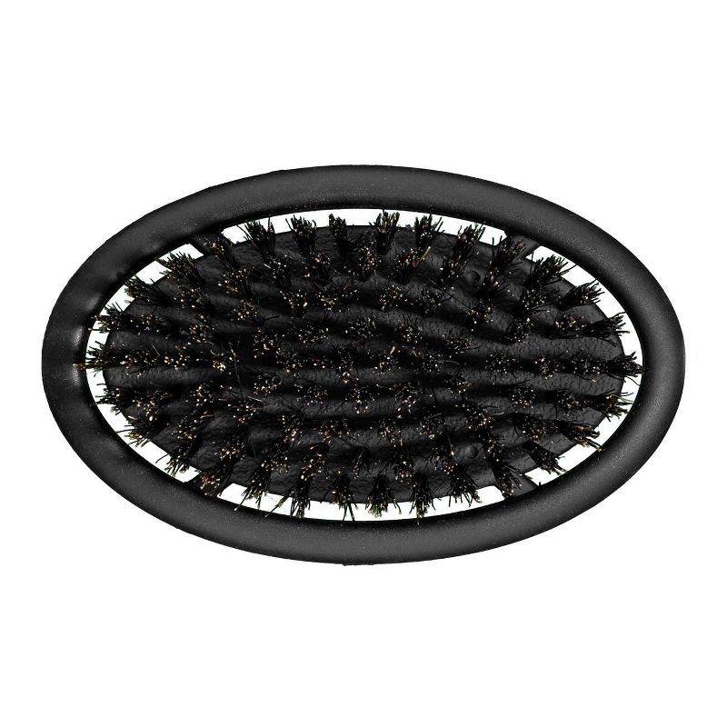 CONAIRMAN Cushion Boar Bristle All-Purpose Hair Brush - All Hair - Black, 4 of 5