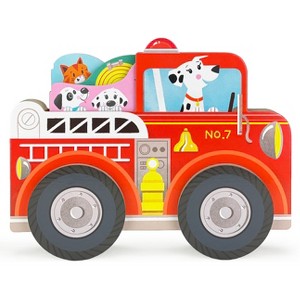 Fire Truck Tales - by  Jack Redwing (Board Book) - 1 of 1