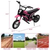 Jojoka Electric Dirt Bike for Kids 24V 350W, 3-Speed Modes, 14.29 MPH, Shockproof Suspension, Ride On Motocross - 2 of 4
