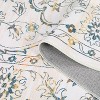 Machine Washable Vintage Area Rugs – Non-Slip Low Pile Rug with Rubber Backing,Living Room & Dining Room - 4 of 4