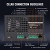 VEVOR CO2 Laser Power Supply, 100W, Power Supply for 100W Laser Tube, Constant Current Protection, Open Circuit Protection, Fast Heat, Black - 4 of 4