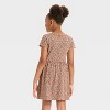 Girls' Short Sleeve Dress - Cat & Jack™ - 2 of 3