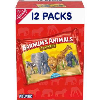 Barnums Animal Crackers Multipack - 12ct