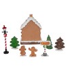 Kurt Adler 1.6-5.1-Inch Battery Operated Multicolor LED Lighted Gingerbread House 8-Piece Set - 3 of 4