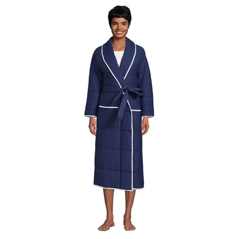 Cylinder Packaging New Arrival Knee Length Solid Belted Bath Robes