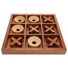 Toy Time Wooden Tabletop 3d Tic Tac Toe Game Set : Target