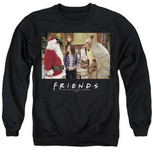 Men's Friends Christmas Armadillo Crewneck Sweatshirt - 1 of 4