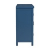 4-Door Storage Sideboard with Adjustable Shelves Pinewood Legs, Buffet Cabinet, CENGHU Entryway Table, Sofa Table for Living Room, Study - 4 of 4