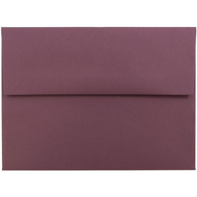 JAM Paper A6 Invitation Envelopes 4.75 x 6.5 Burgundy 36395843I