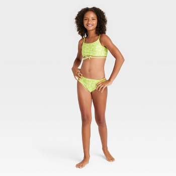 Girls' Make a Wish 2pc Bikini Set - art class™ Lime Green