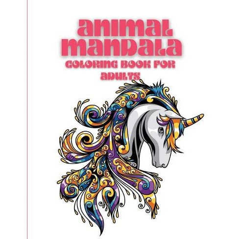 Download Animal Mandala Coloring Book For Adults By Davina Clifford Paperback Target