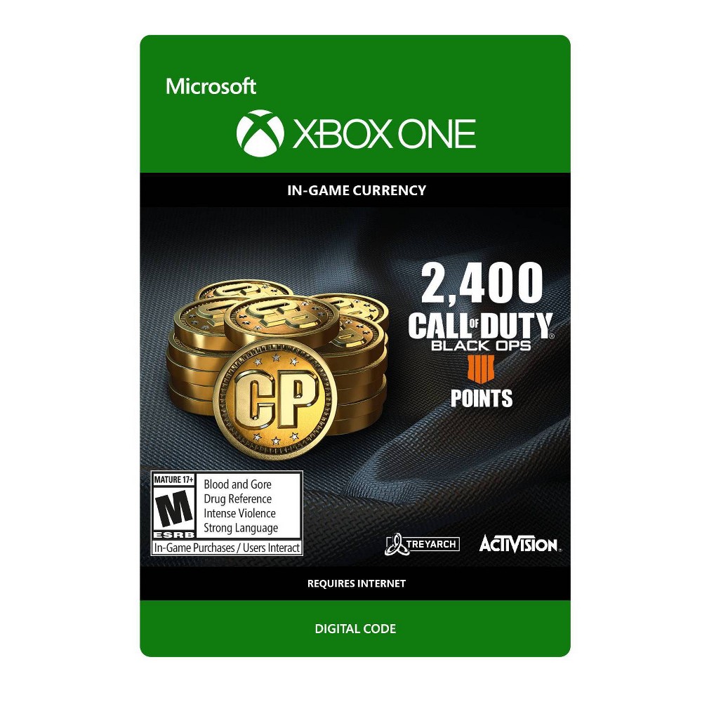 Photos - Game Call of Duty: Black Ops 4 2400 Points - Xbox One (Digital)