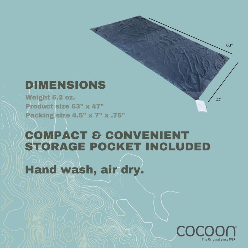 COCOON - Premium - Typhoon Waterproof Blanket - Midnight Blue, 3 of 4